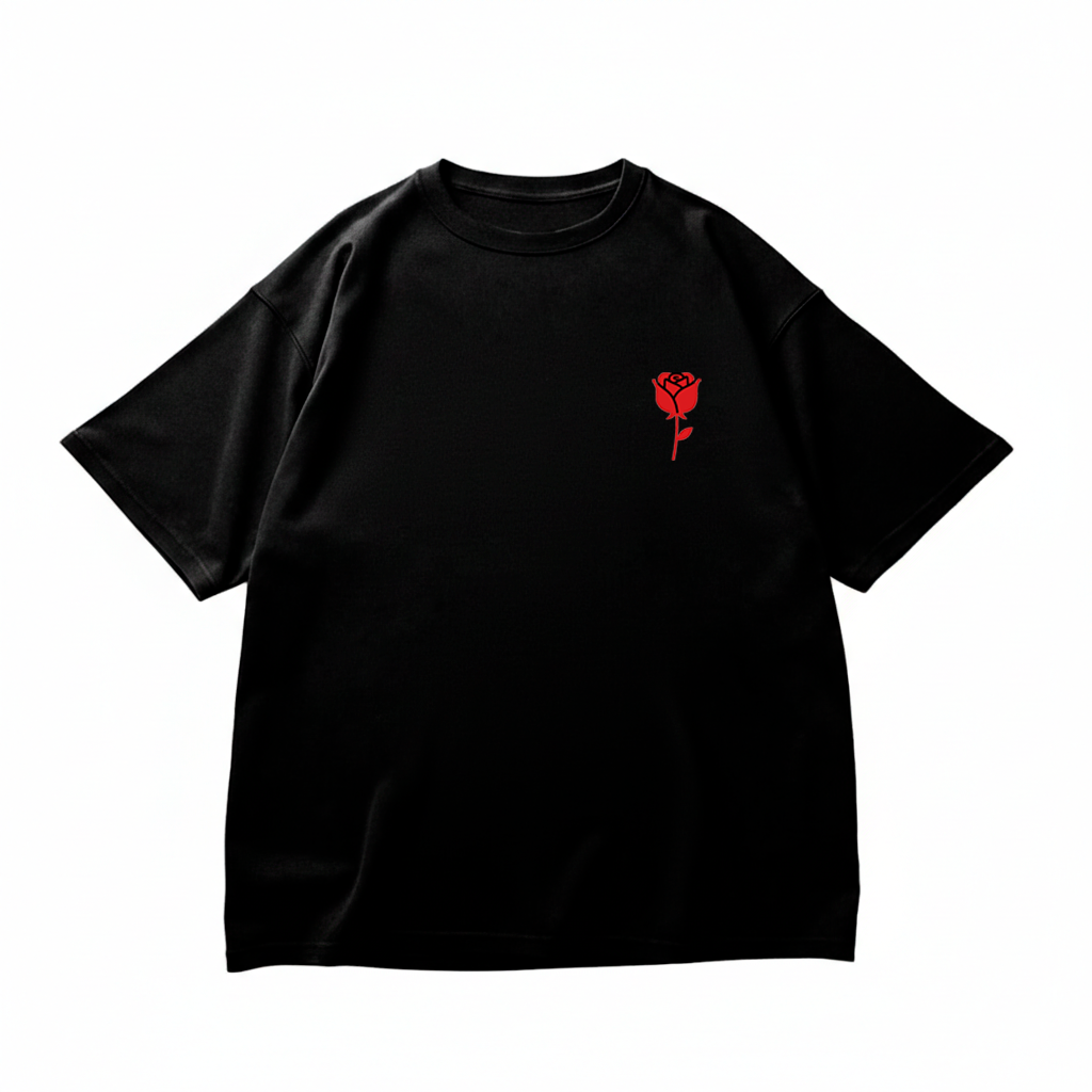 Bachatú White Rose Tee