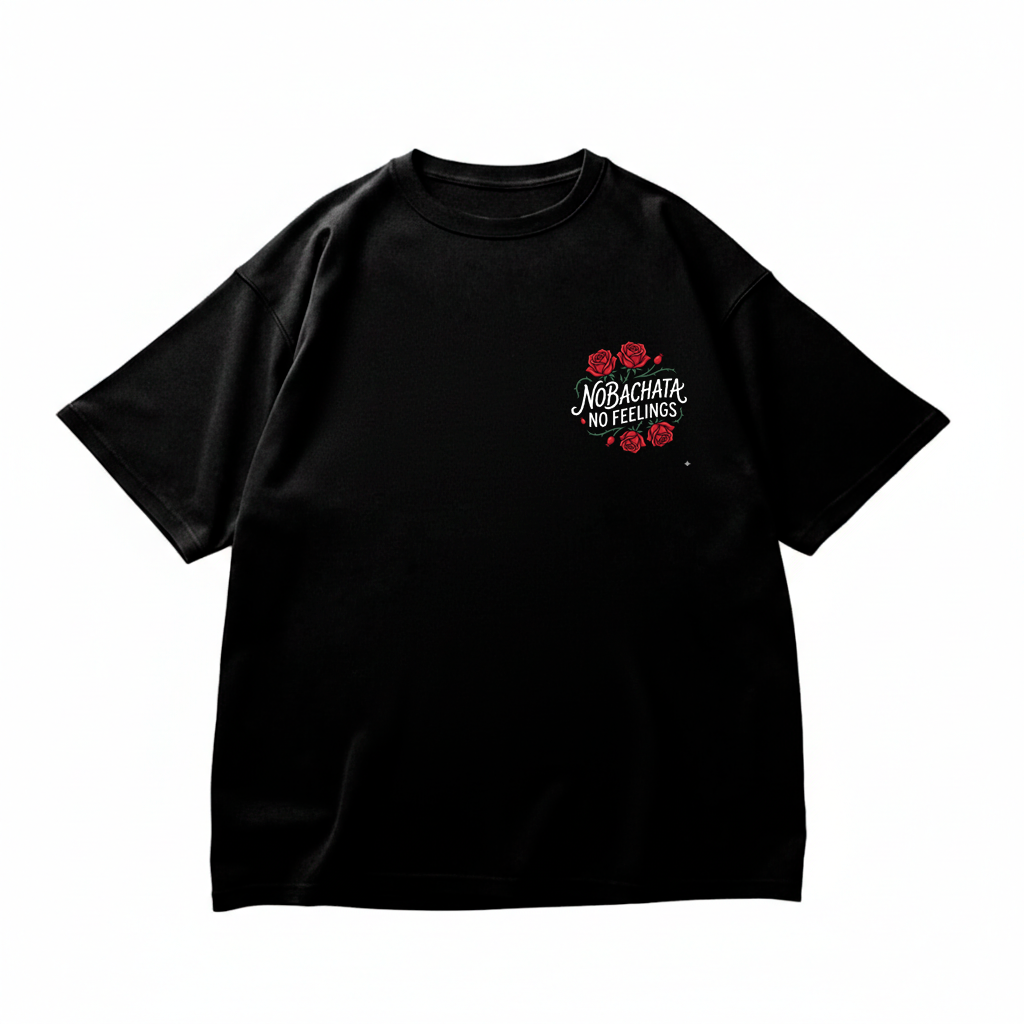 No Feelings Bachata Oversize Tee