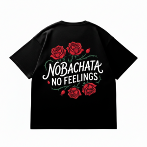 no feelings bachata oversize tee